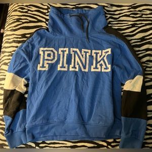 💙EUC🖤 Victoria’s Secret PINK Cowl-Neck Pullover